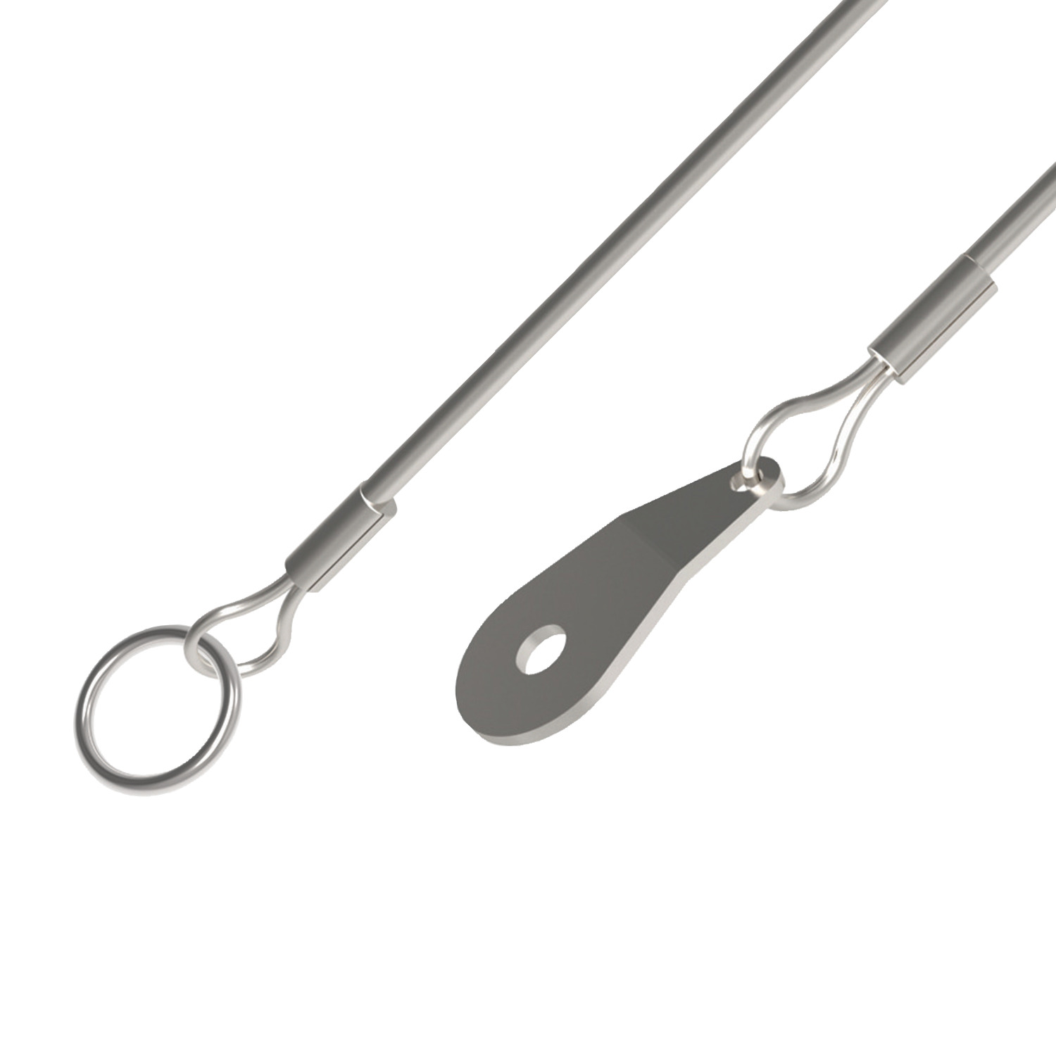 33253 Lanyard - Ring to Teardrop Tab