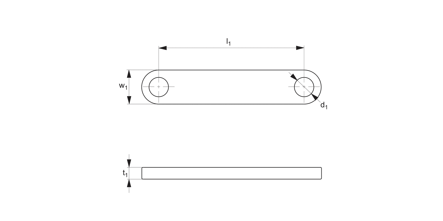 33971 Riser Plates for Sliding Locks