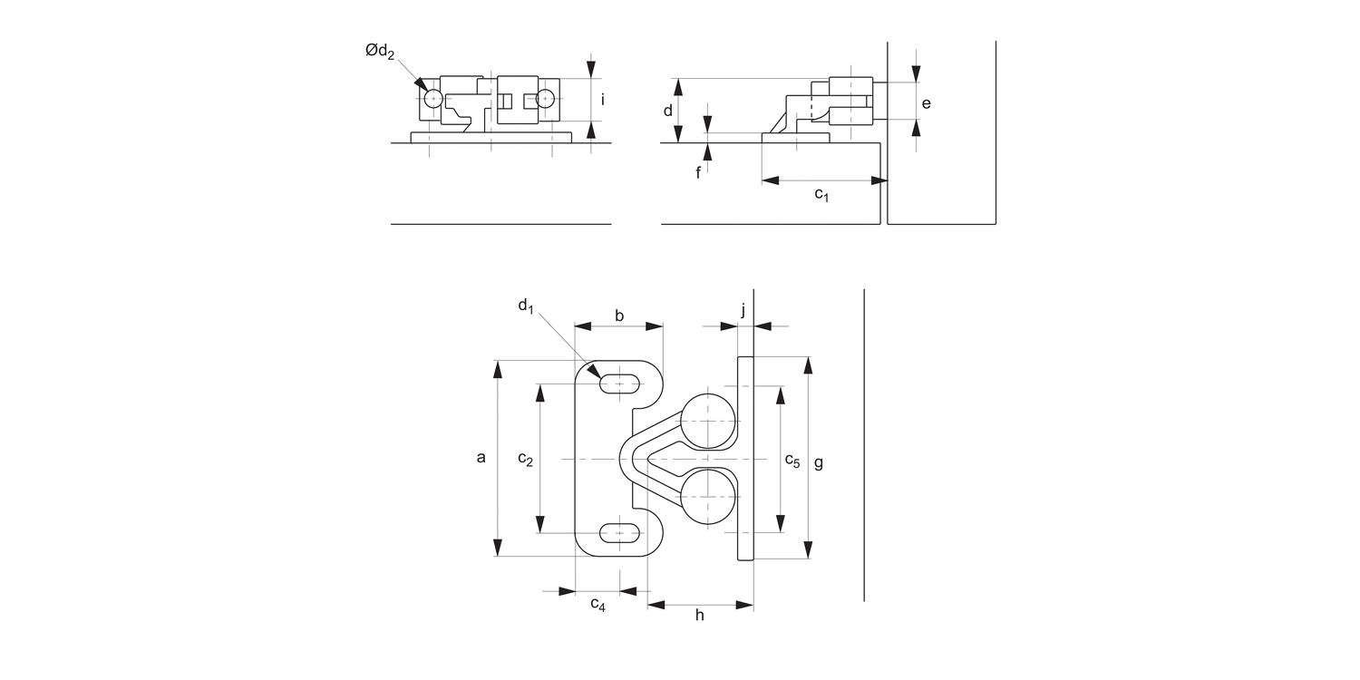 E2070 Rotary Catches