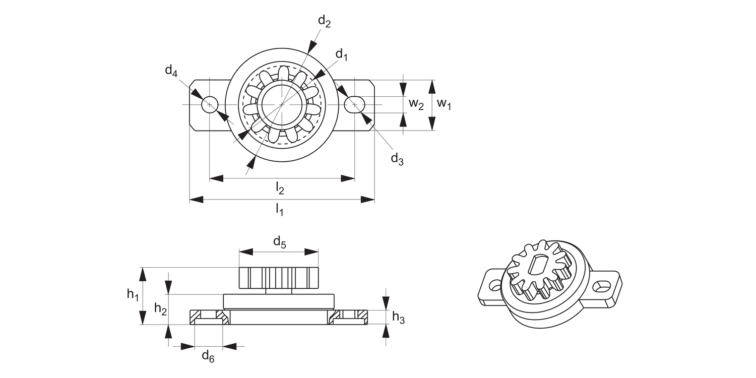 Q3022 Rotary Dampers