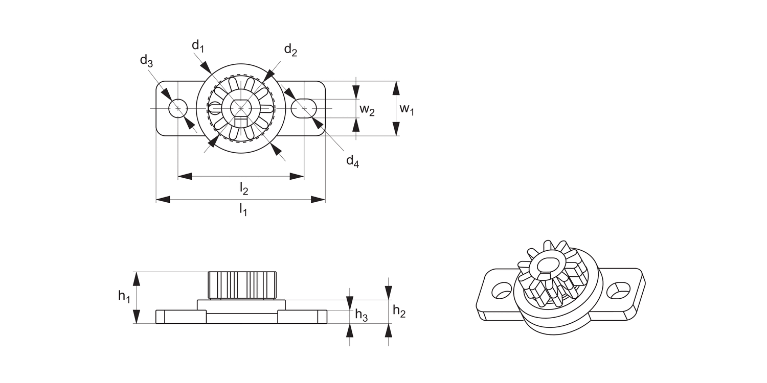 Q3026 Rotary Dampers