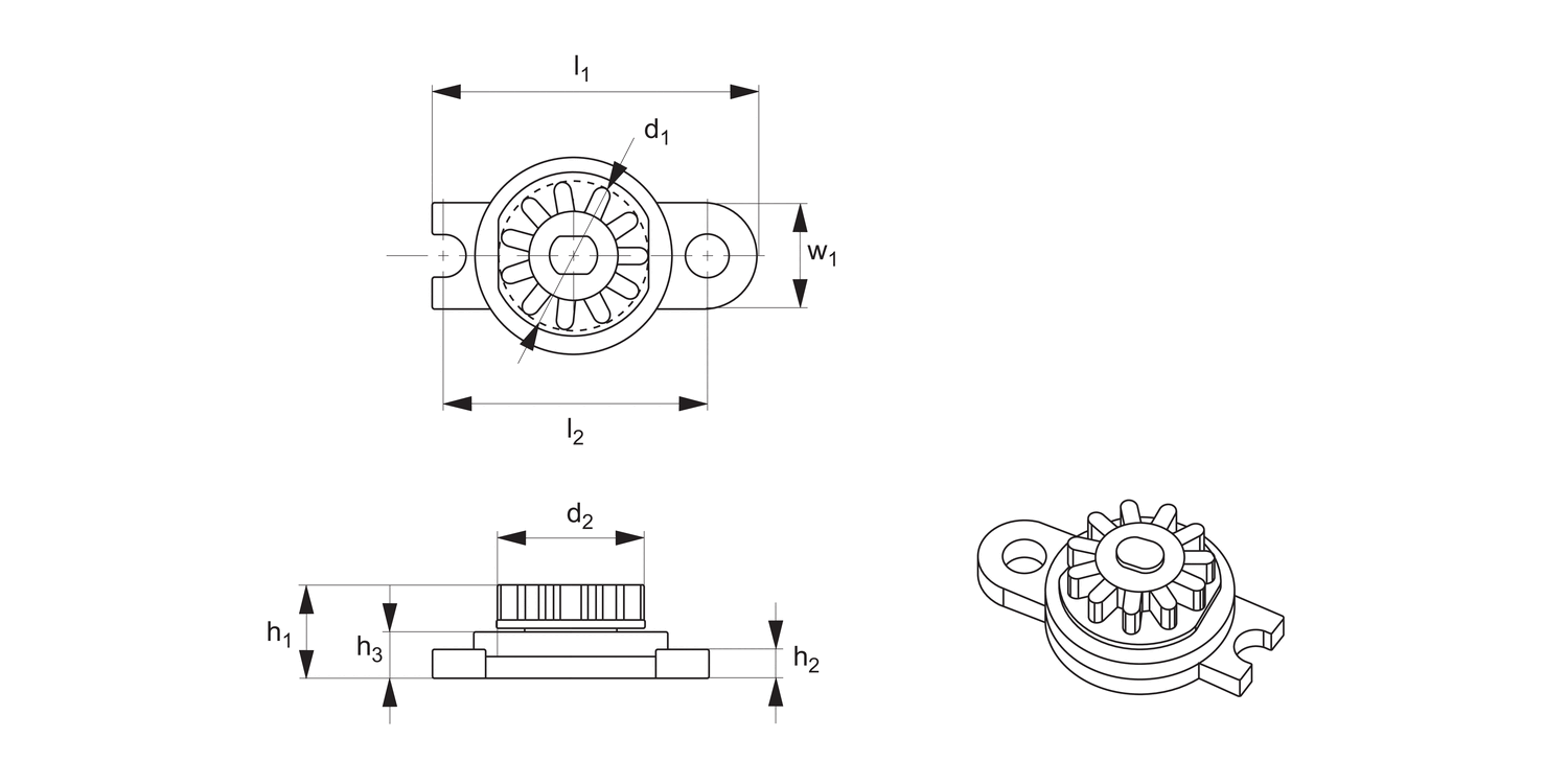 Q3027 Rotary Dampers