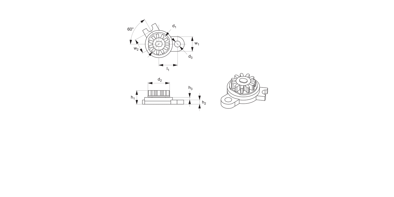 Q3028 Rotary Dampers