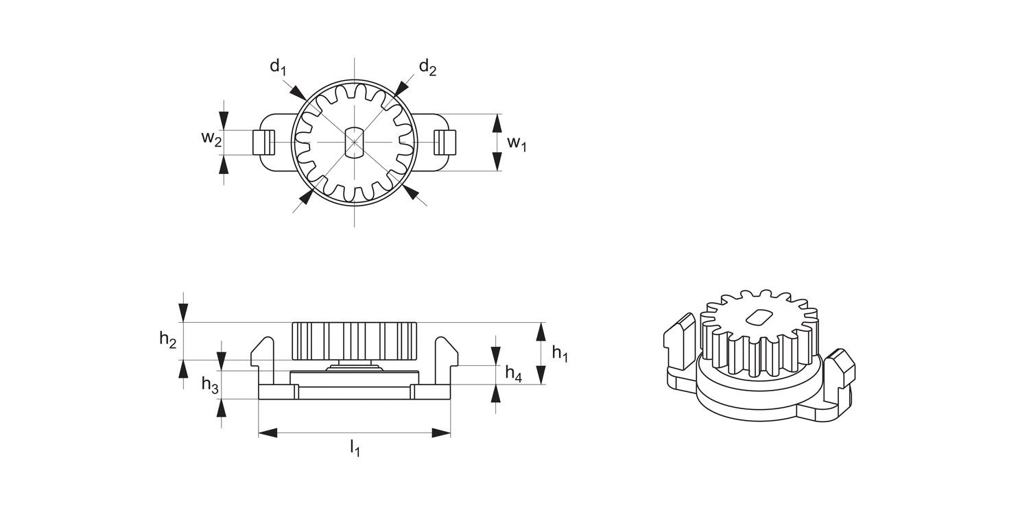 Q3033 Rotary Dampers