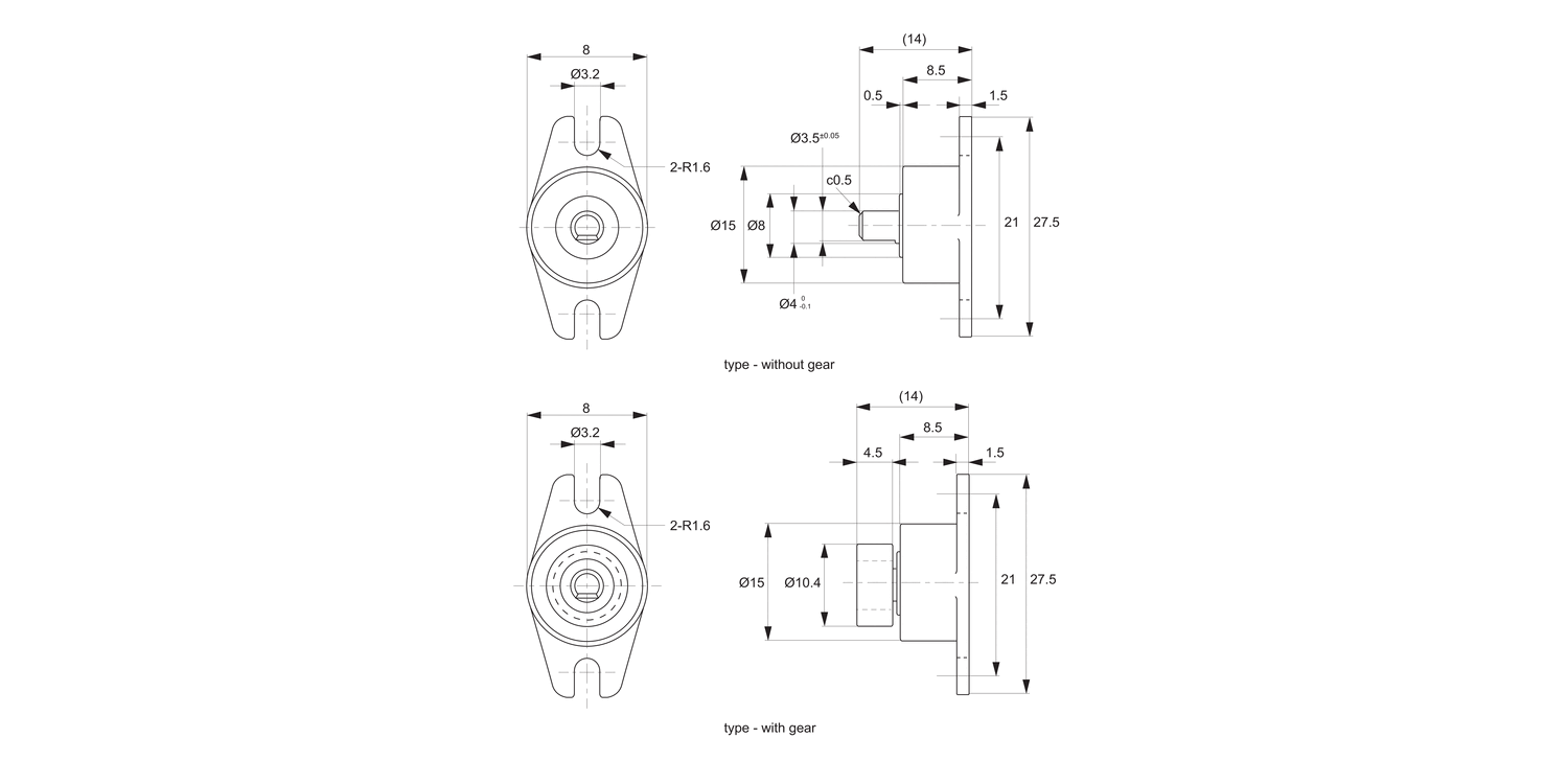 Q3040 Rotary Dampers
