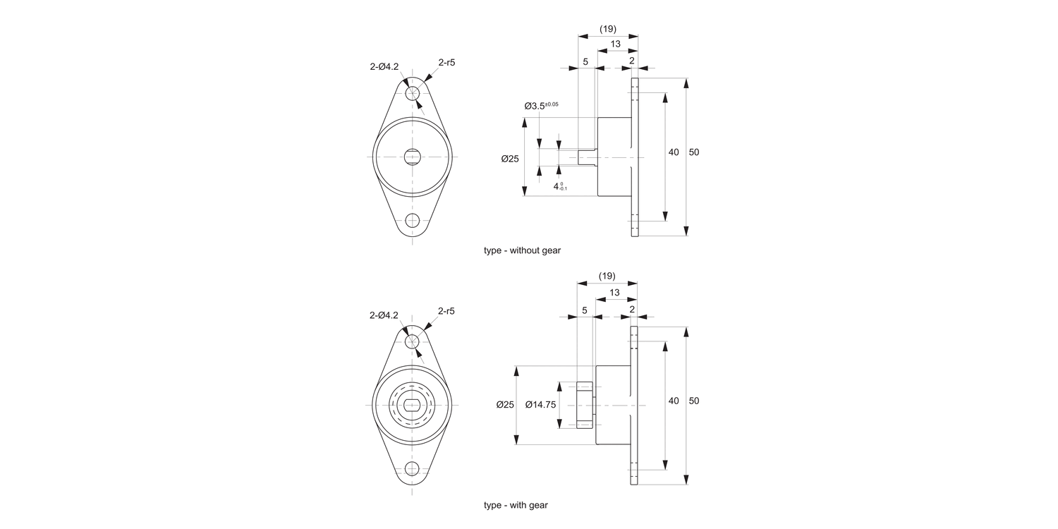 Q3060 Rotary Dampers