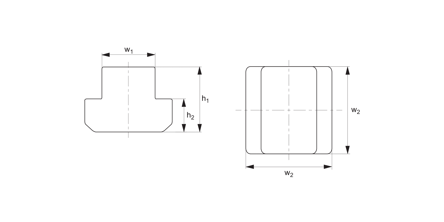 24180 T-Nuts - Semi Finished