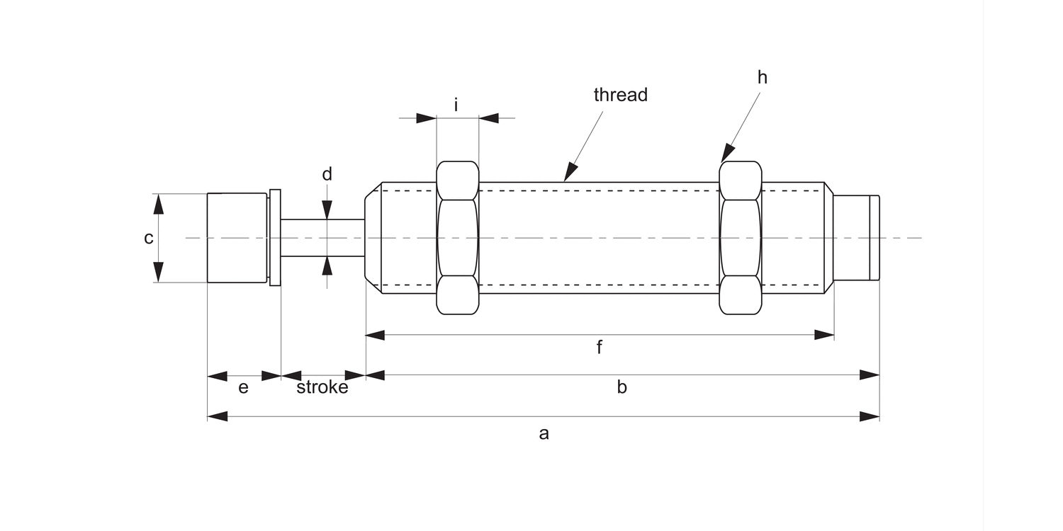 68005 Shock Absorber Self Compensating