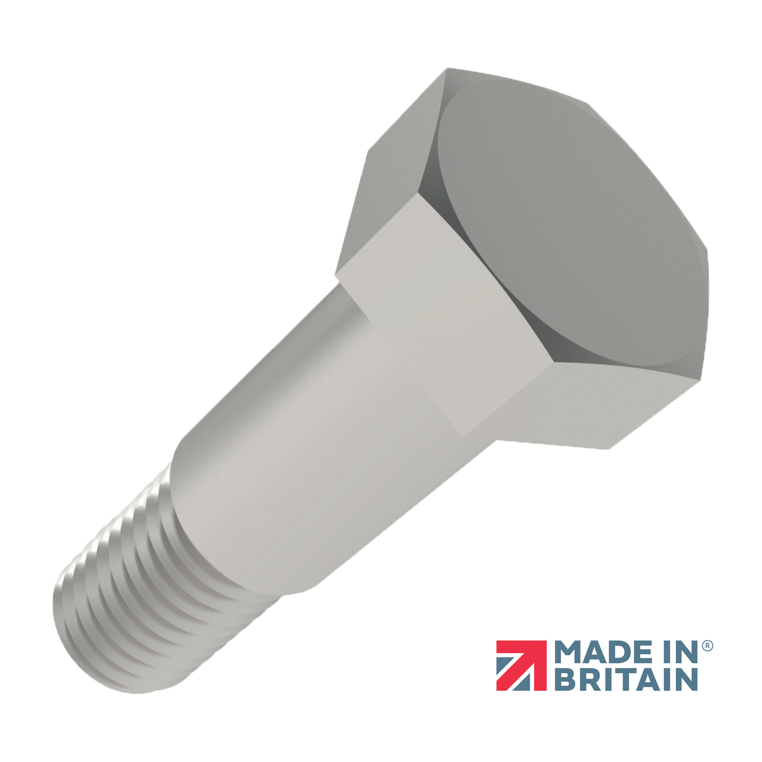 33652 Stainless Shoulder Bolts - Hex. Head