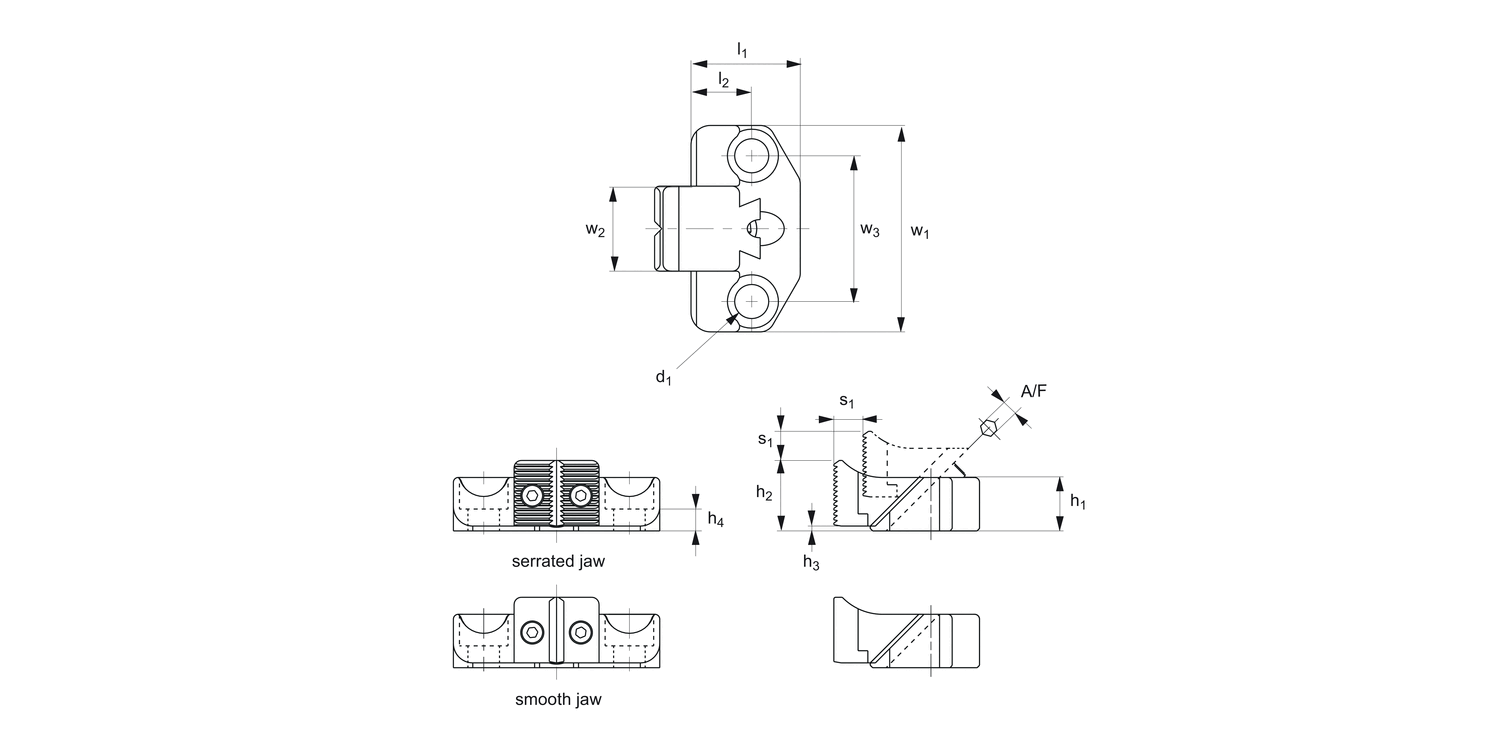10990 Compact Side Clamps