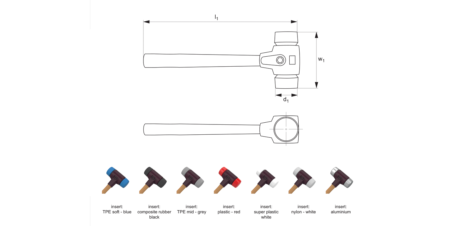 98001 Simplex Mallets - Complete