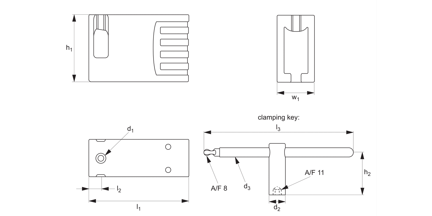 10651 Monobloc Spacer Elements