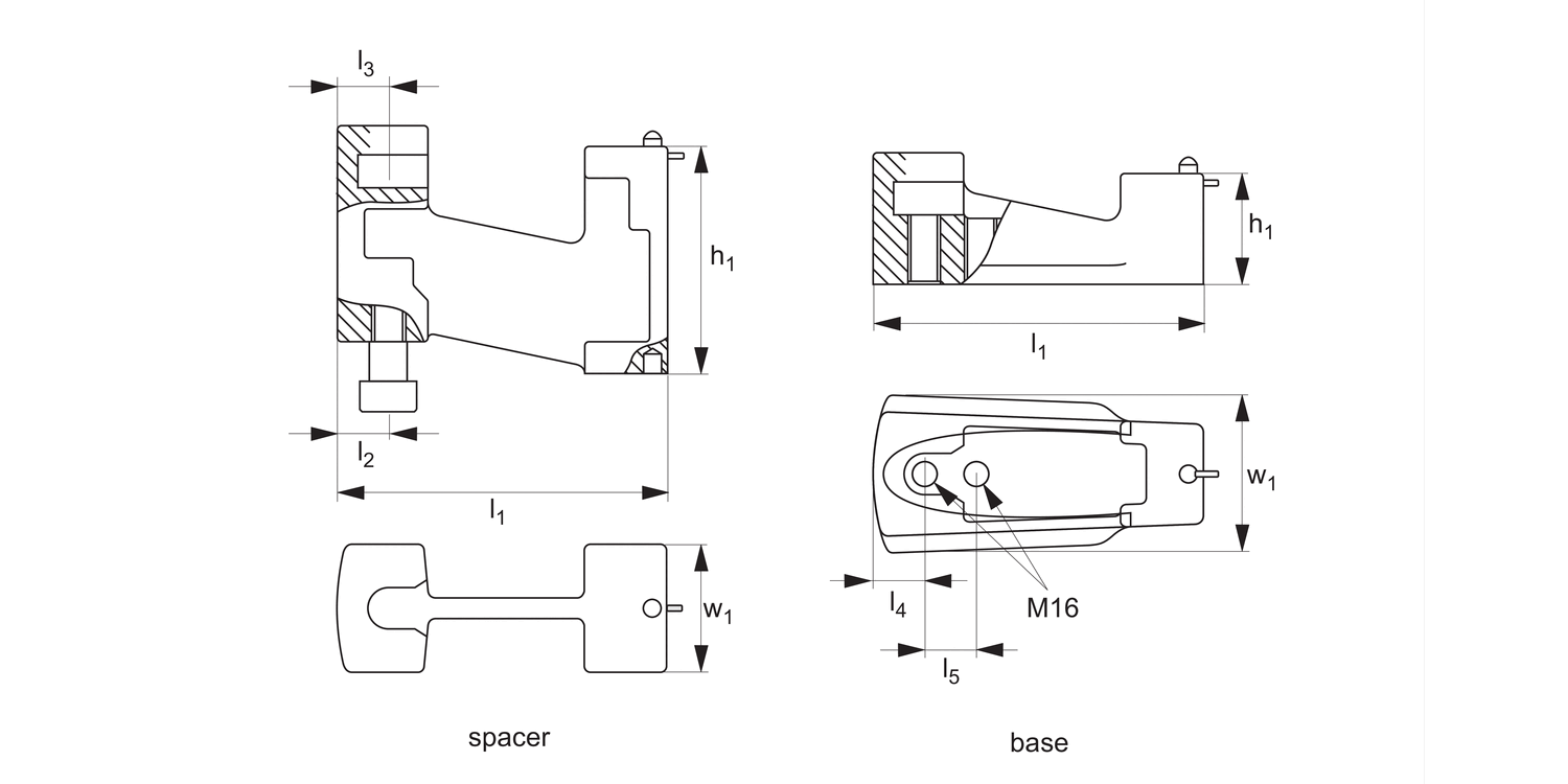 10662 Big Block Spacer Elements