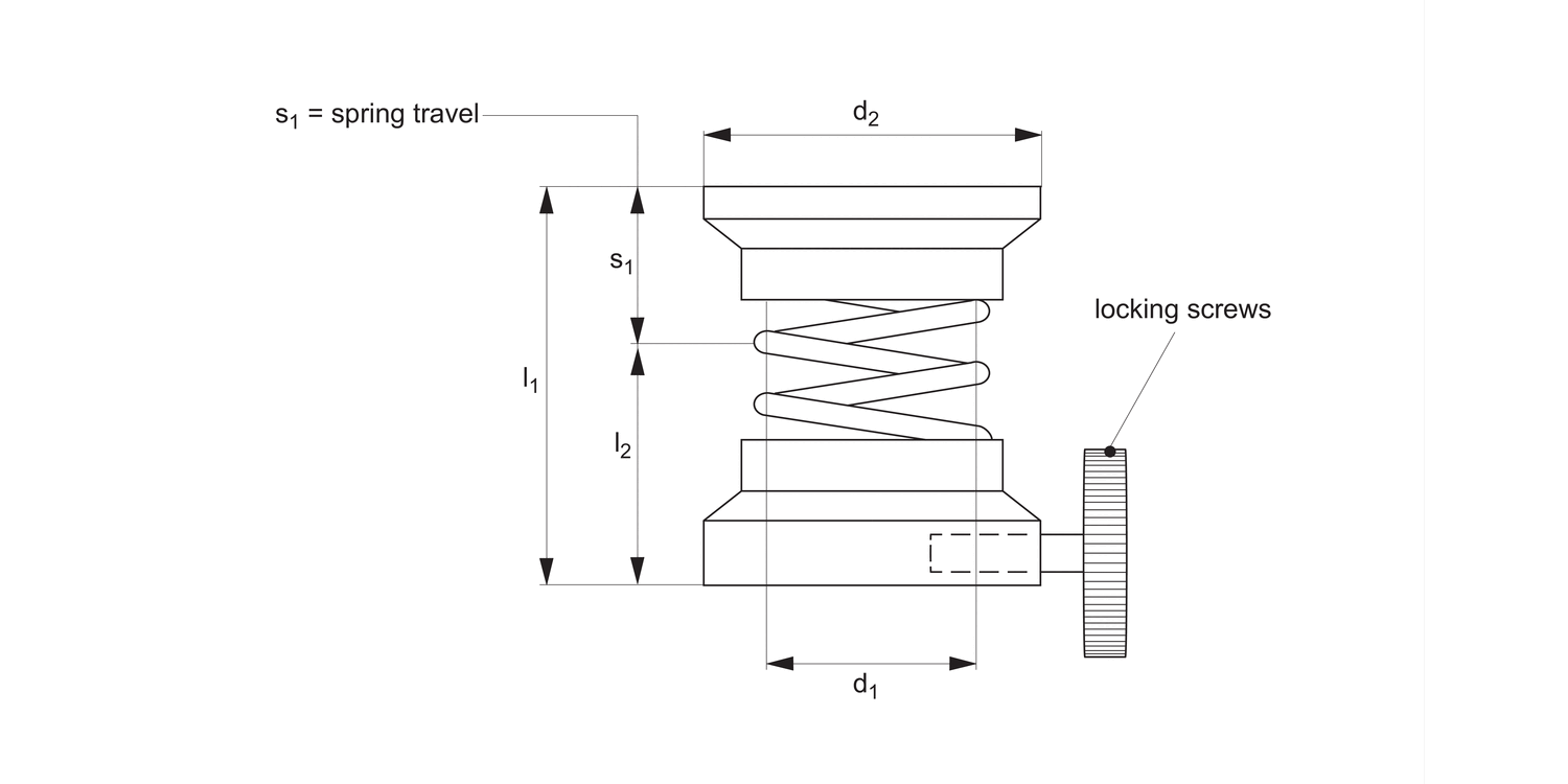 26000 Clamp Supports - Spring Type