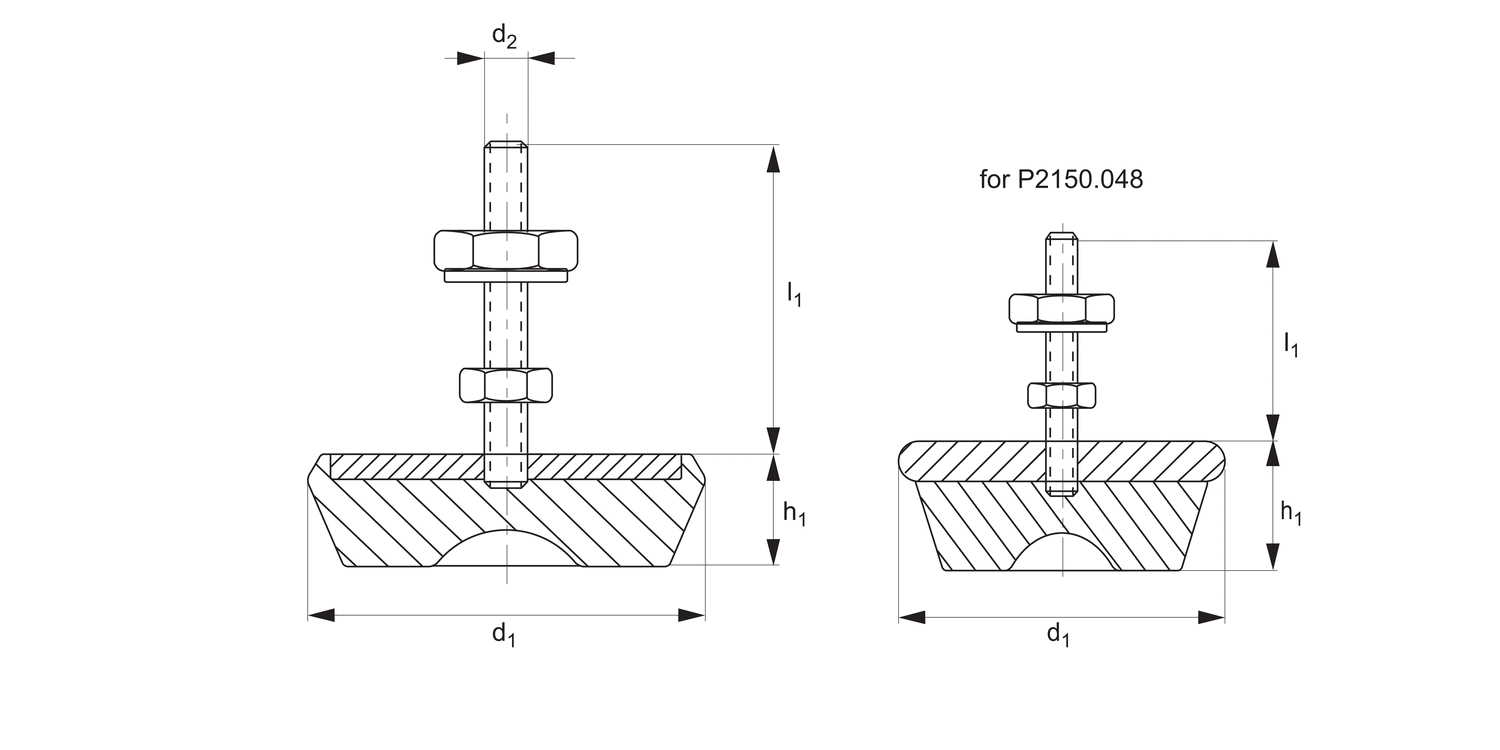 34900 Machine Mounts