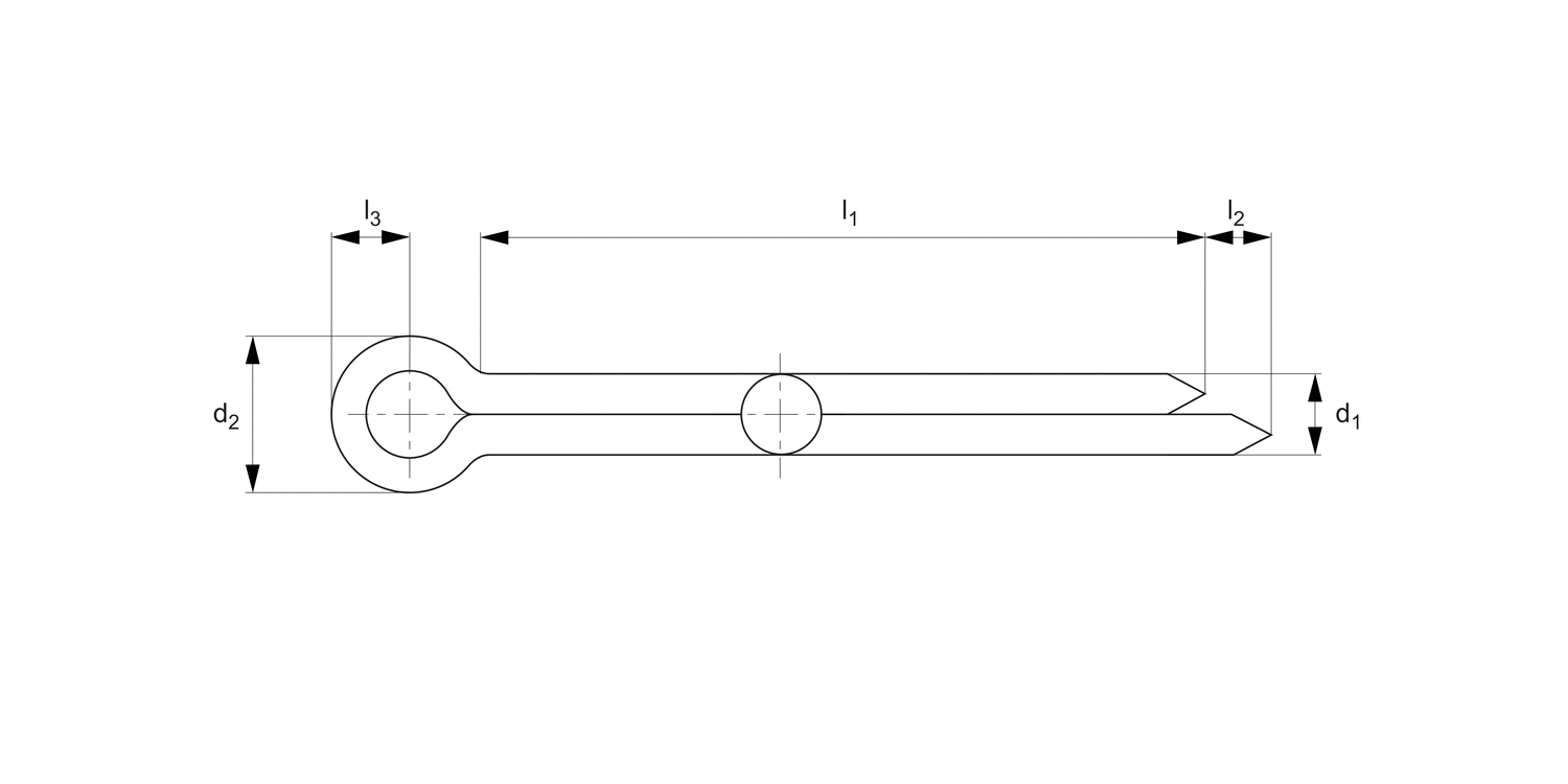 65674 Steel Cotter Pins