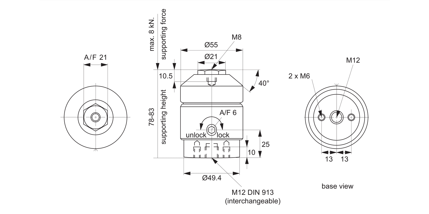 12680 Supporting Elements