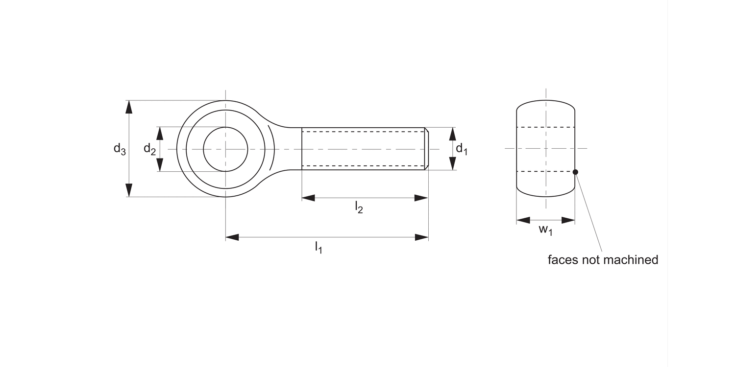 18822 Swing Bolts - Standard Tolerance