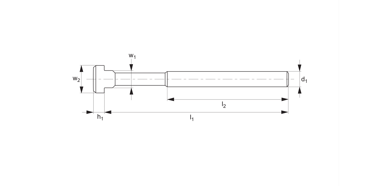 21000 T-Slot Bolts