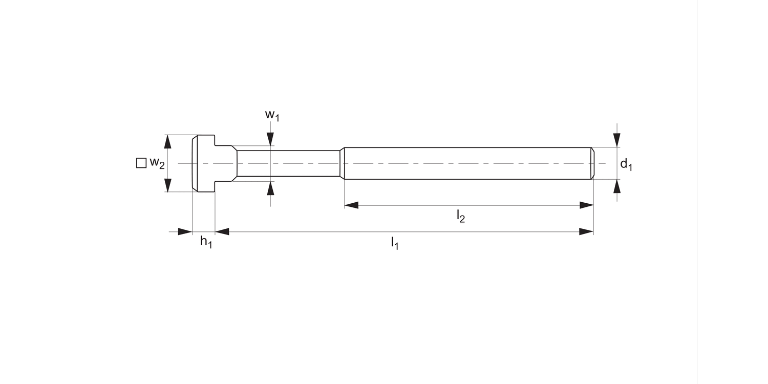 21050 T-Slot Bolts