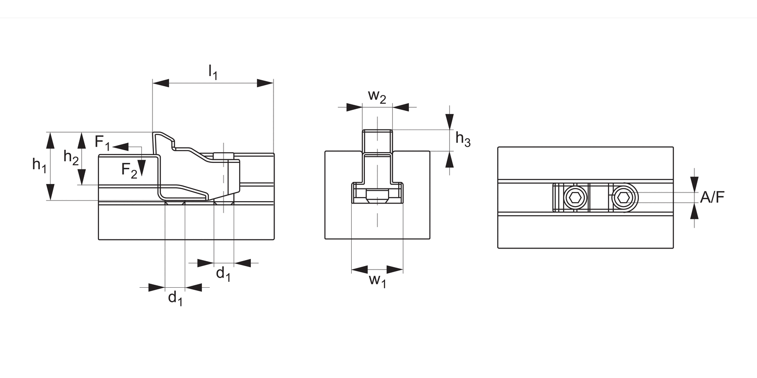12105 T-Slot Clamp