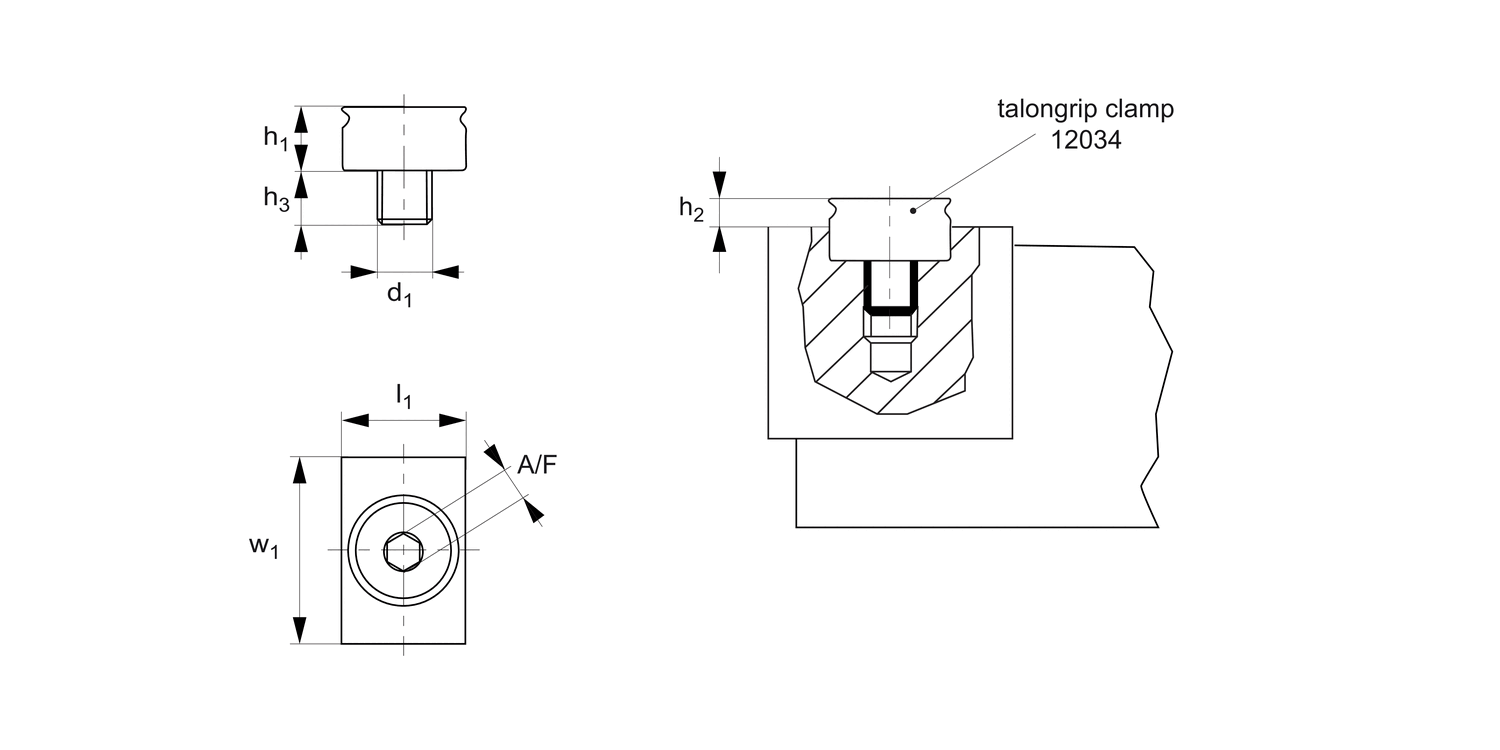 12034 Talongrip Clamps