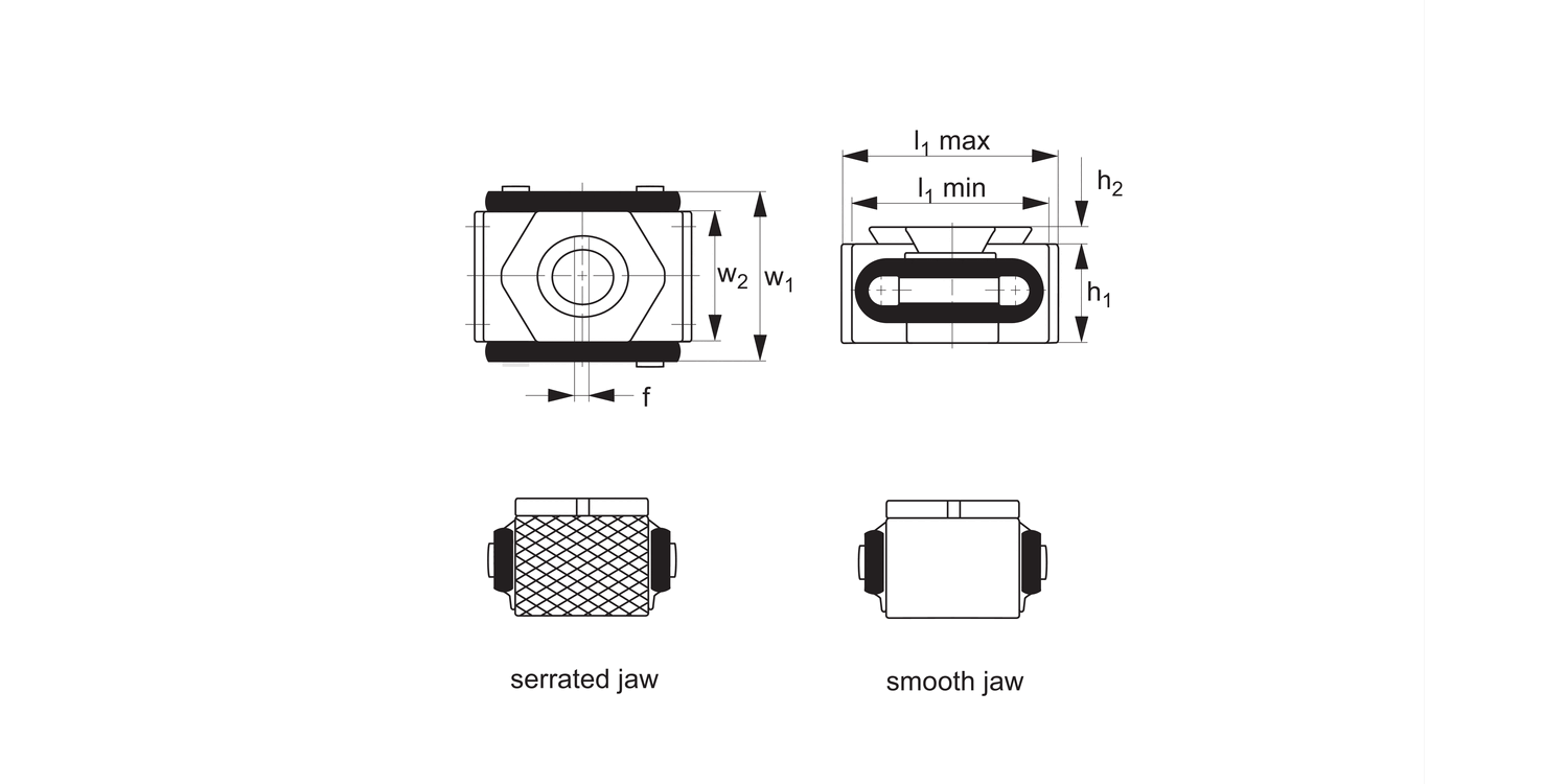 12440 Taper Clamps - Economy Version