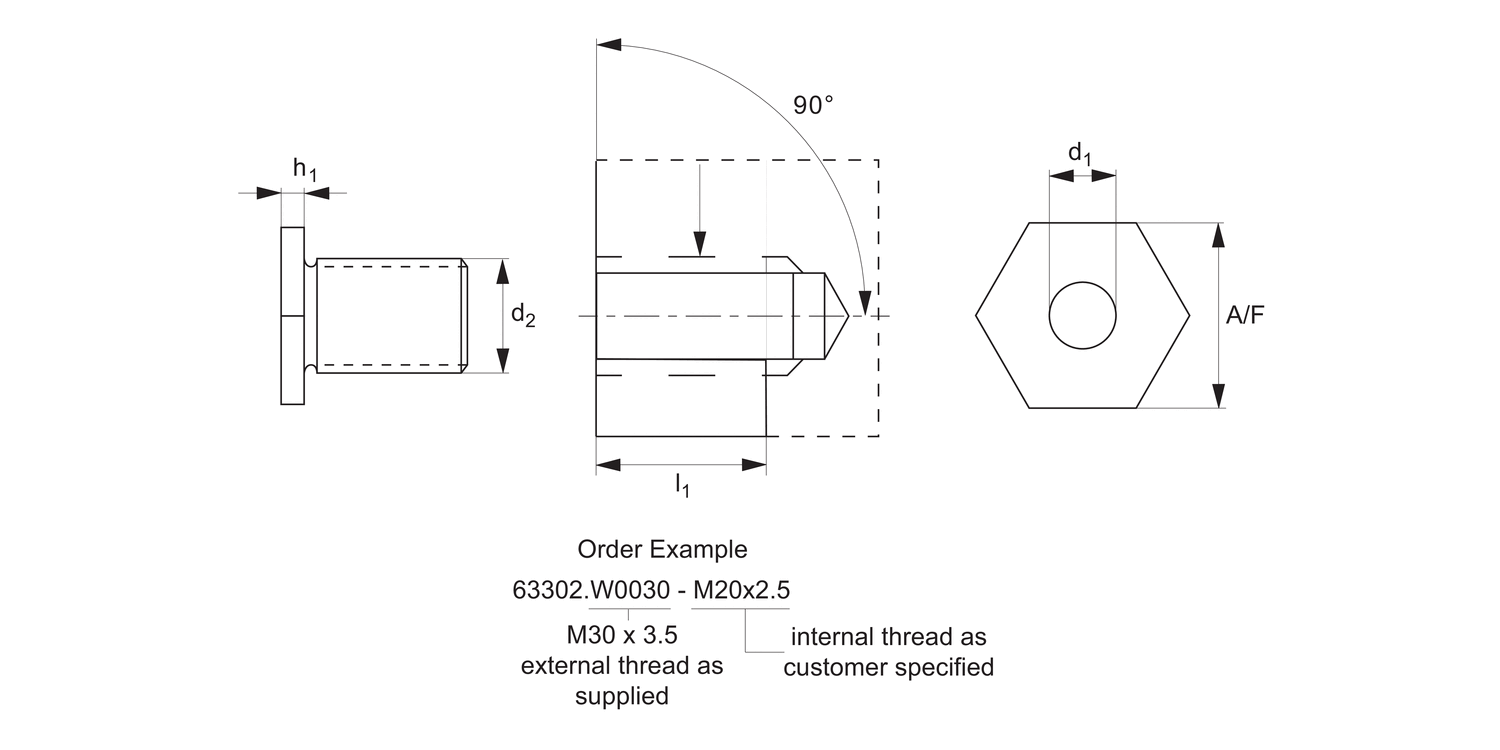 63302 Thread Adapter