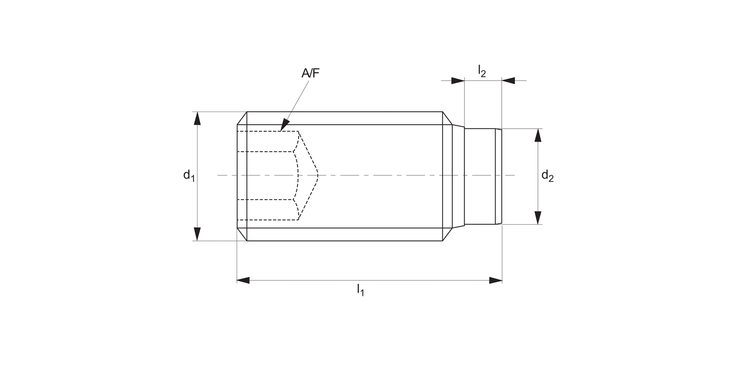 34140.1 Thrust Screws - Brass Pad