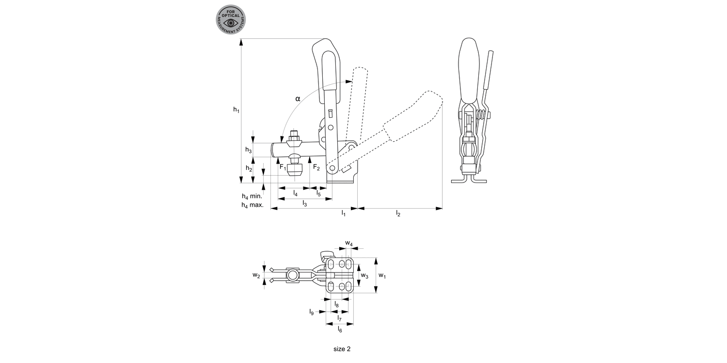 40010.2 Vertical Acting Toggle Clamps