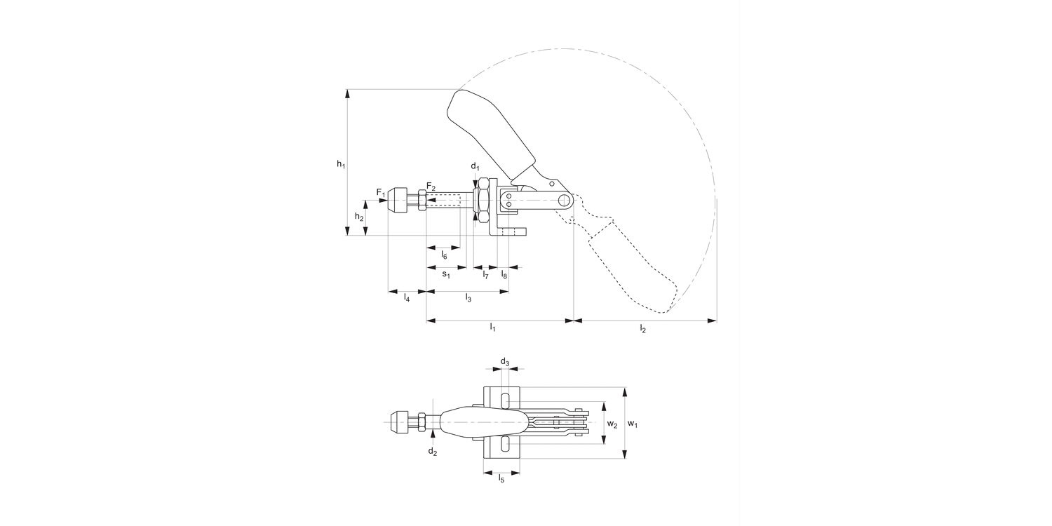42000.1 Push-Pull Type Toggle Clamps