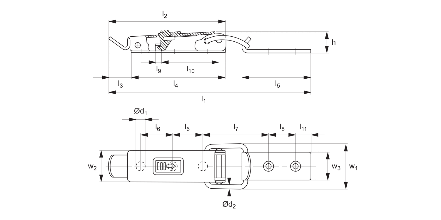 J0422 Toggle Latches