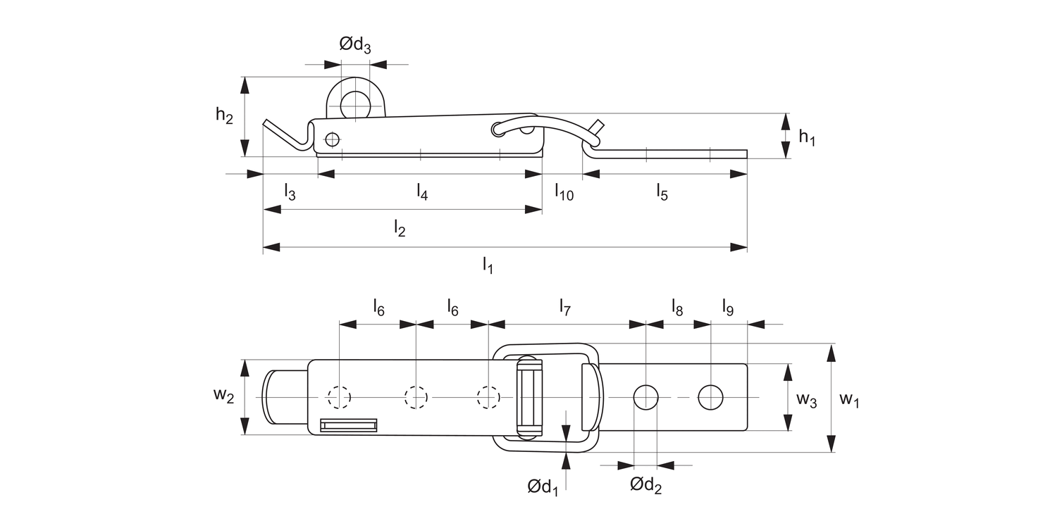 J0430 Toggle Latches
