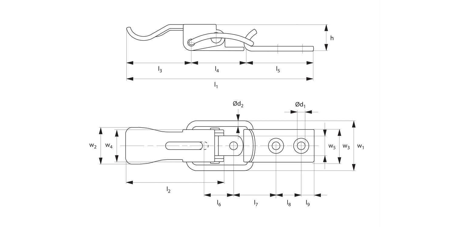 J0434 Toggle Latches