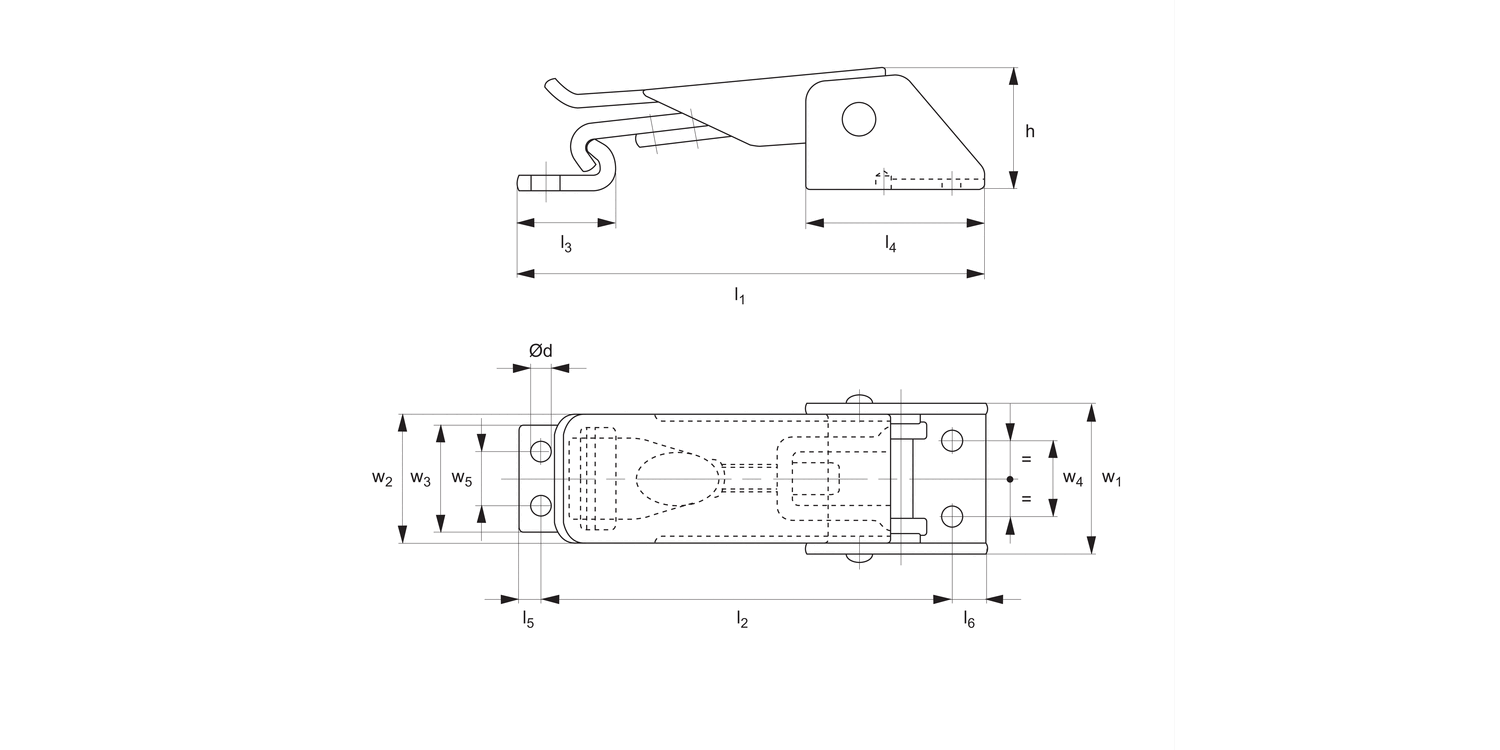 J0580 Toggle Latches