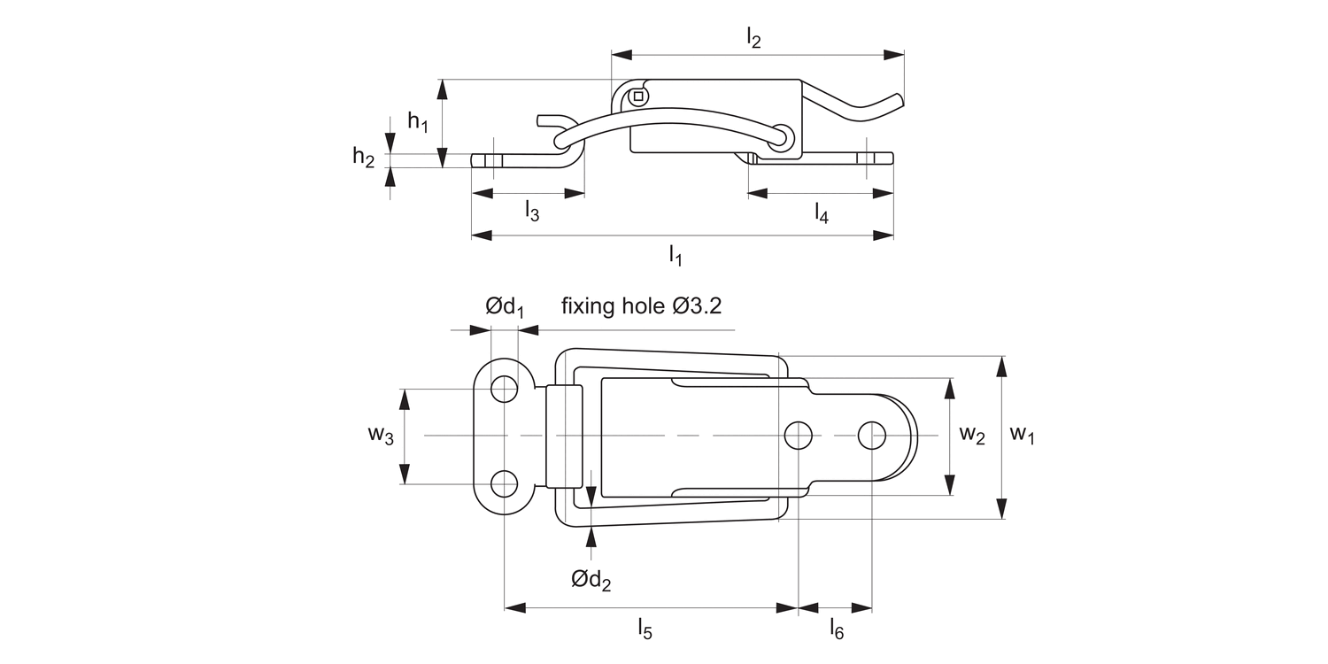J0640 Toggle Latches