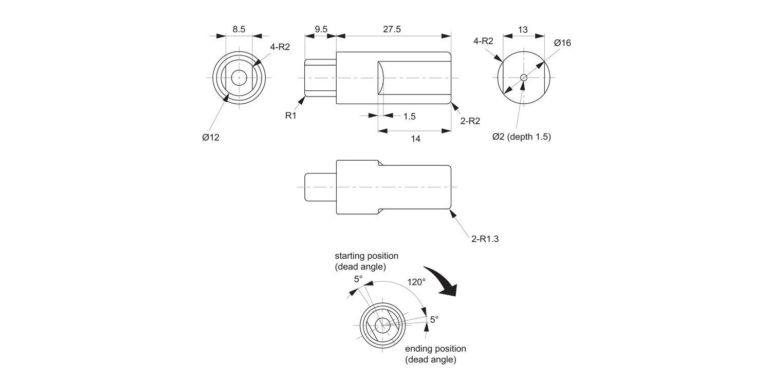 Q0420 Torque Dampers - Compact