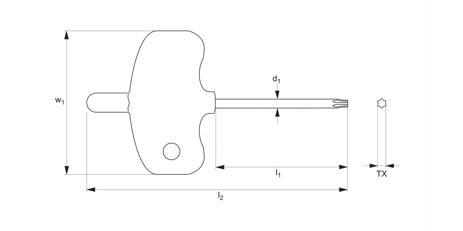 90670 TX Keys - Flag Type