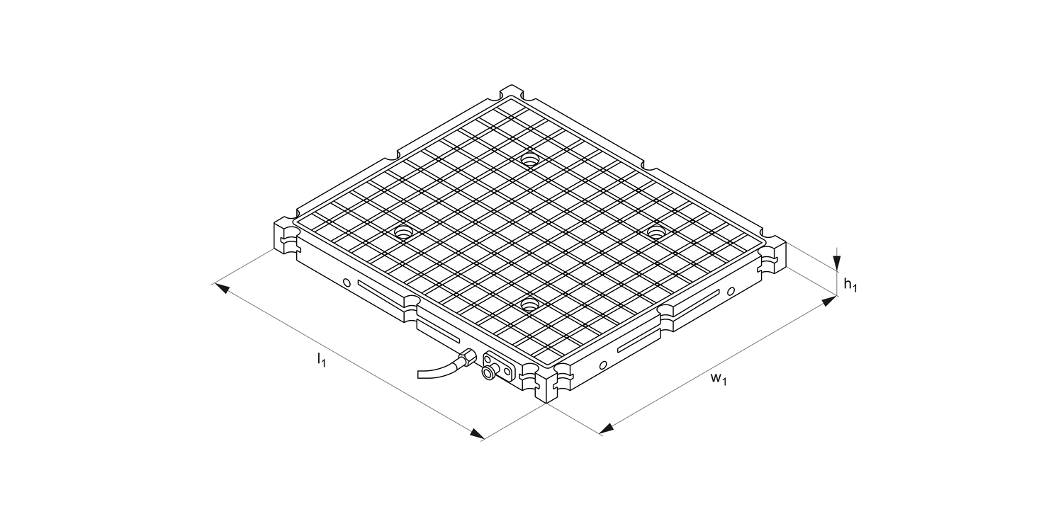 19740 Multi-Power Vacuum Clamping System