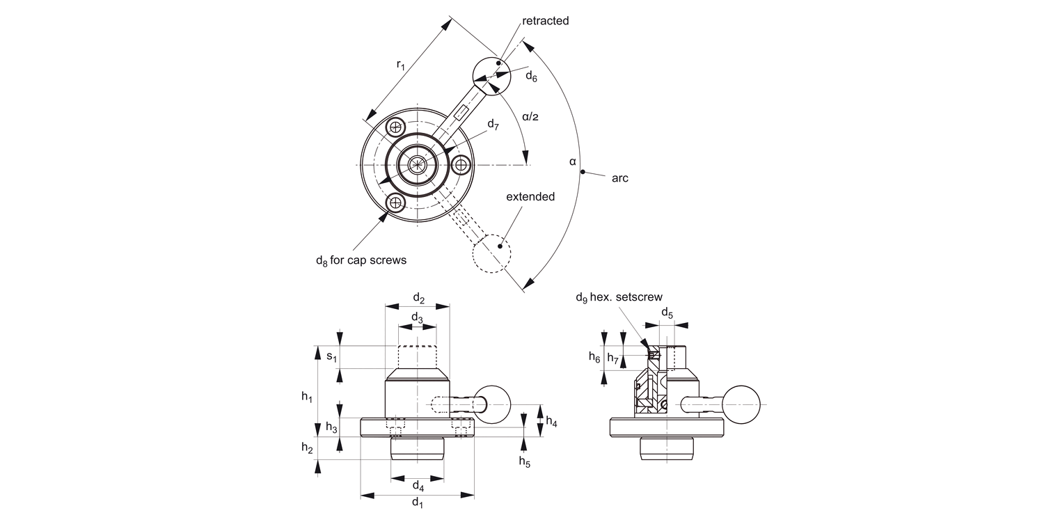 17004.2 Flanged Workpiece Locators