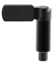 Lever grip index plunger