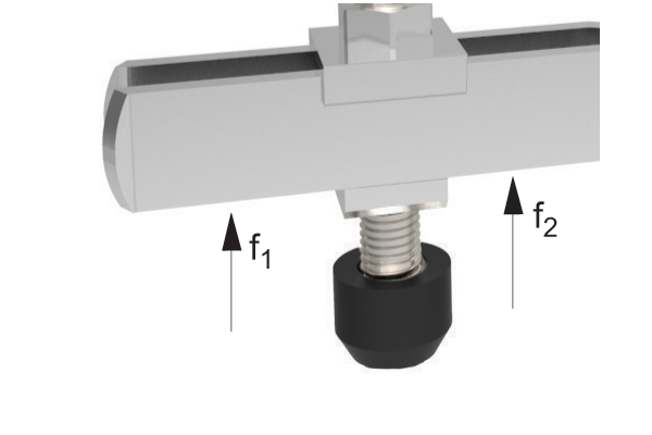 Forces exerted by toggle clamps with arms